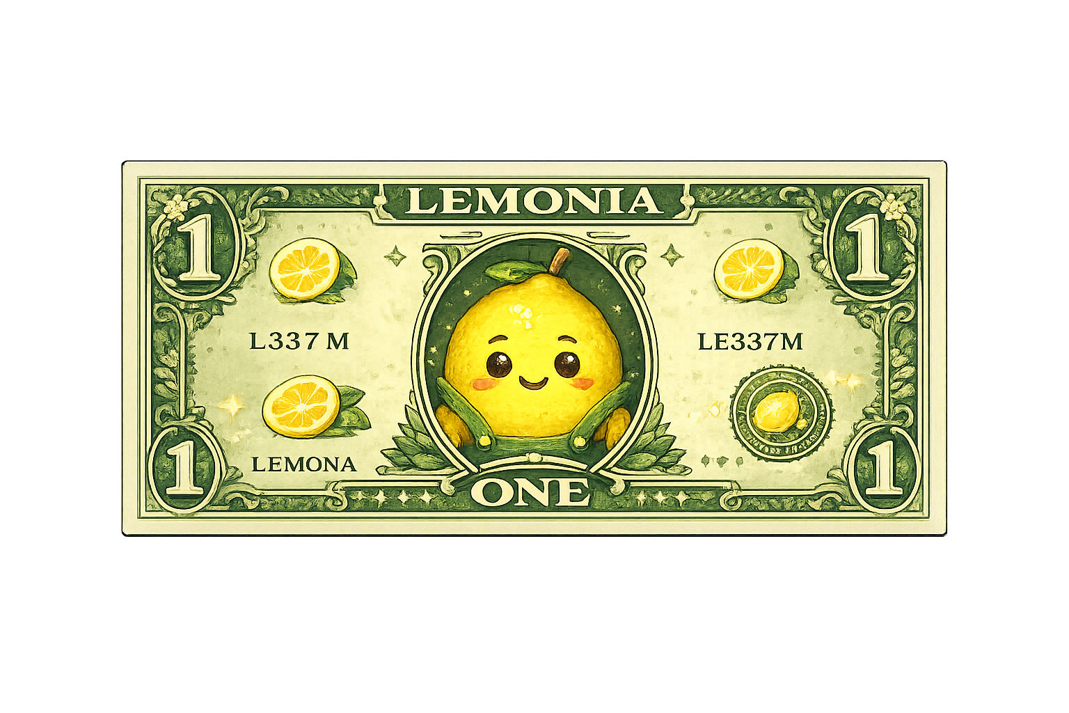 Lem dollar bill